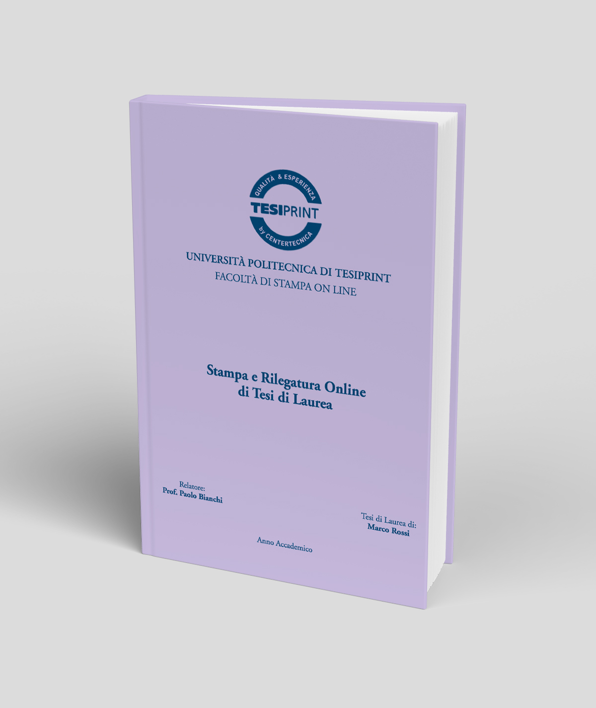 copertina-tesi-rigida-lilla-con-testo-blu.